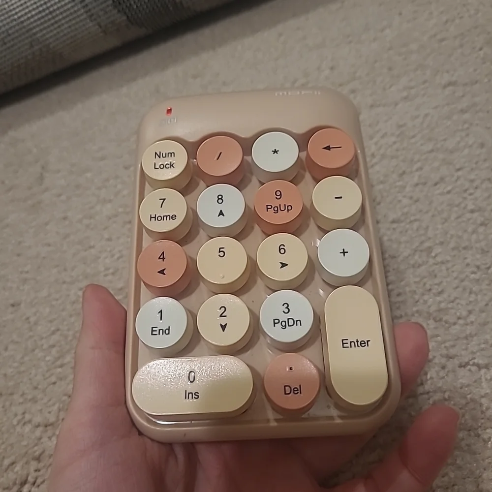 MOFII X910 Wireless Keyboard Tested And Works! Pink